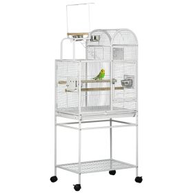 64 Inch Bird Cage for Medium Small Parrots Cockatiel Cages Budgies Lovebirds Parrotlets with Rolling Stand