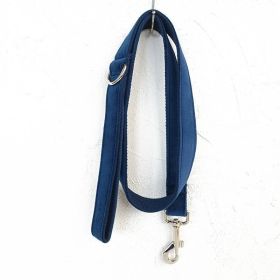 Bow pet collar large and small pet traction collar dog chain (Option: Leash-M)