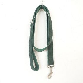 MUTTCO pet collar bow traction set (Option: Green B-XL)
