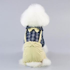 Dog Clothes Spring And Summer Clothing (Option: Khaki-Xs)
